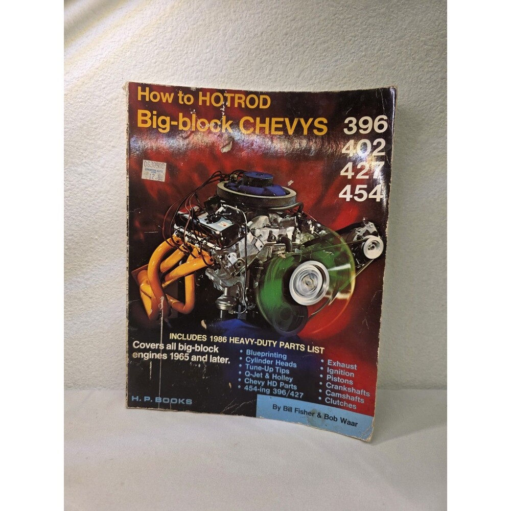 How To Hotrod Big-Block Chevys 396 402 427 454 H P Books DIY Automotive